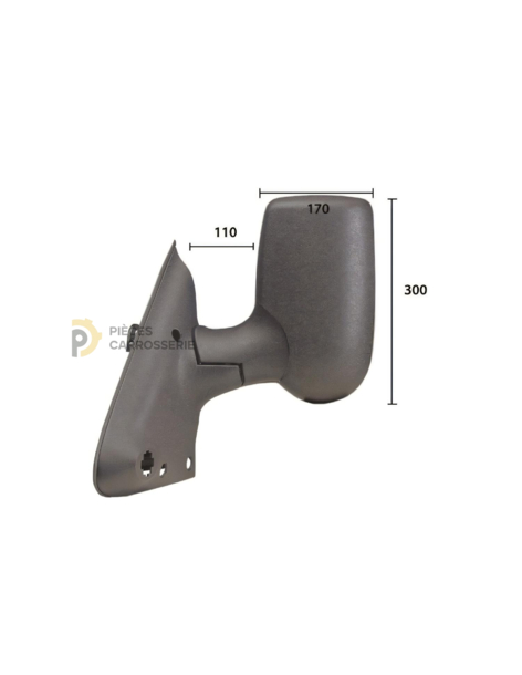 Rétroviseur gauche électrique et chauffant pour Ford Transit