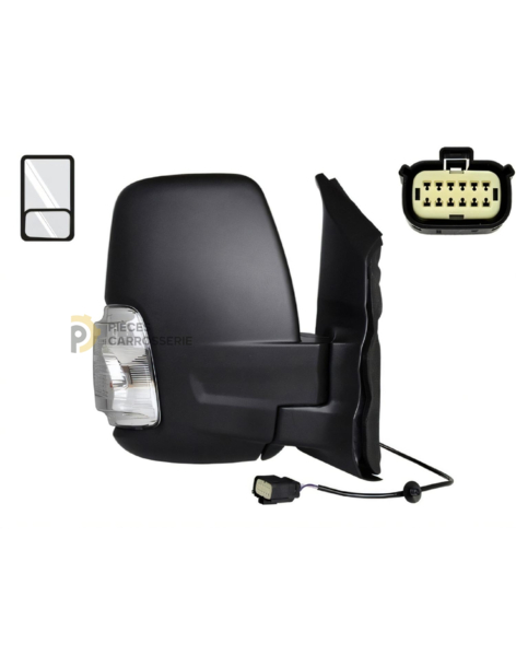 Rétroviseur droit électrique chauffant rabattable FORD TRANSIT