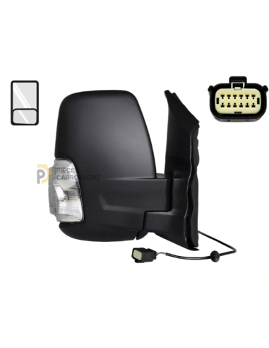 Rétroviseur droit électrique chauffant rabattable FORD TRANSIT