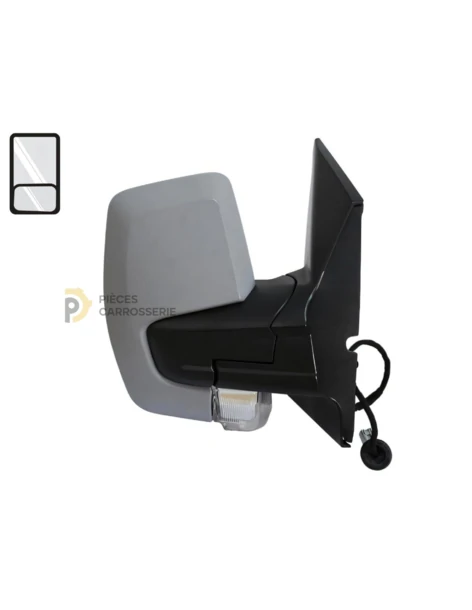 Rétroviseur droit électrique et chauffant FORD TRANSIT à peindre