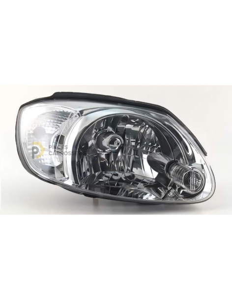 Phare droit H4 blanc pour Hyundai Accent II (03/03-05/06)