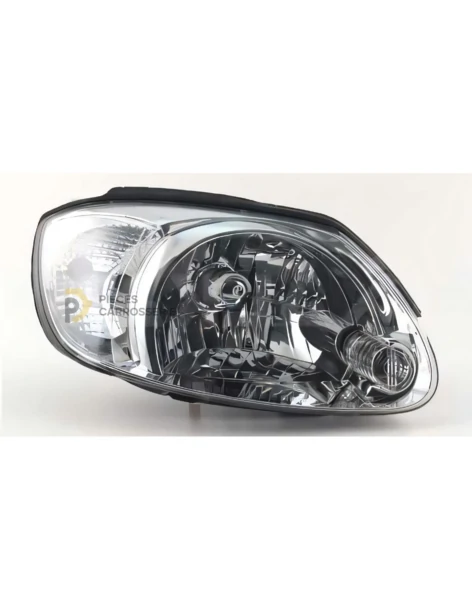 Phare droit H4 blanc pour Hyundai Accent II (03/03-05/06)