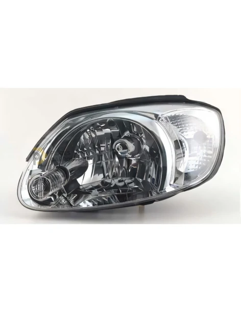 Phare gauche H4 blanc pour Hyundai Accent II phase 2