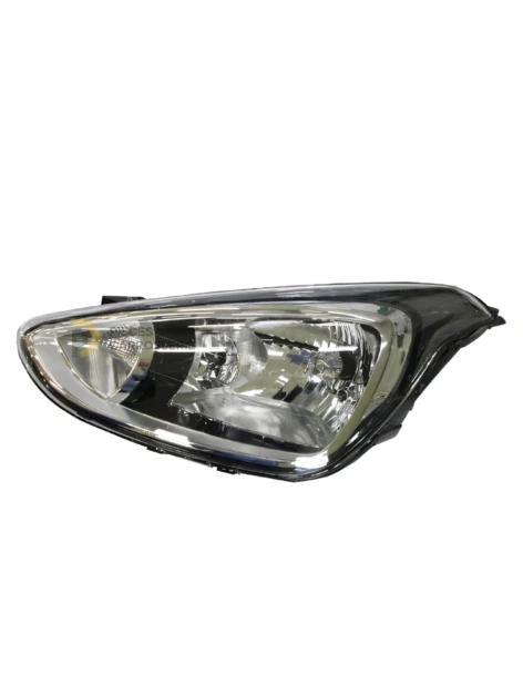 Phare gauche électrique noir H4 H7 pour Hyundai i10 II