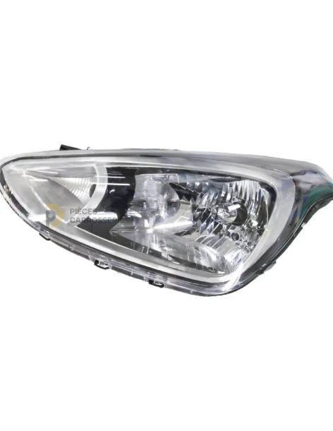 Phare électrique gauche noir H4 pour Hyundai i10 II 2013-2020