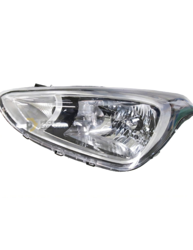 Phare électrique gauche noir H4 pour Hyundai i10 II 2013-2020