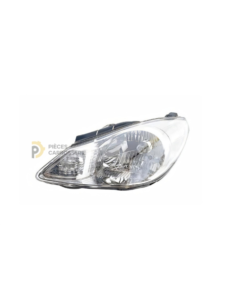 Phare gauche H4 électrique pour HYUNDAI i10 I (03/08-12/10)