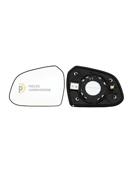 Glace rétroviseur gauche chauffant pour HYUNDAI i10 II
