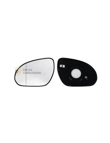 Glace rétroviseur gauche chauffant Hyundai i30 - grand angle