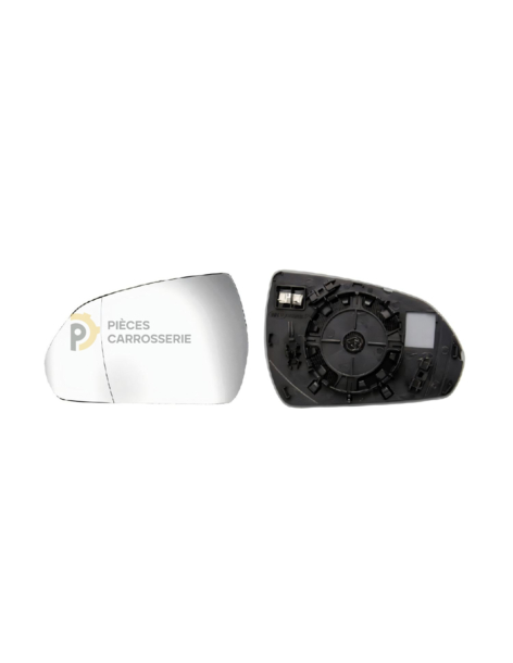 Glace chauffante rétroviseur gauche Hyundai i30 III grand angle