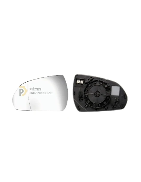 Glace chauffante rétroviseur gauche Hyundai i30 III grand angle