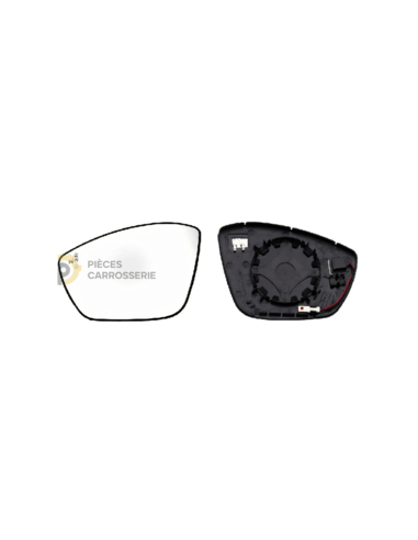 Glace rétroviseur gauche chauffant pour HYUNDAI i30 III