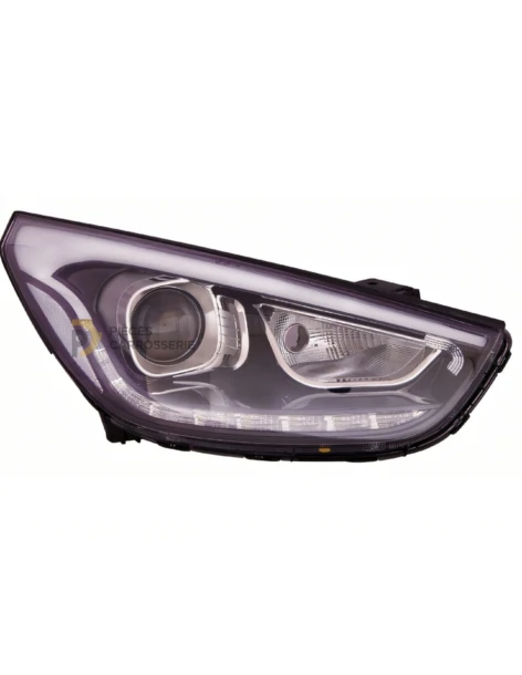 Phare droit électrique LED xénon pour Hyundai iX35 phase 2