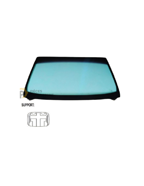 Pare-brise teinté vert dégradé bleu pour HYUNDAI SANTA FE II