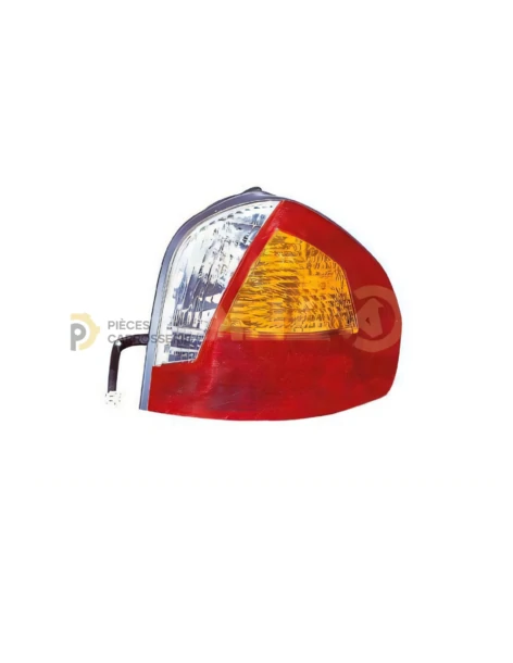 Feu arrière droit HYUNDAI SANTA FE I rouge-orange-blanc
