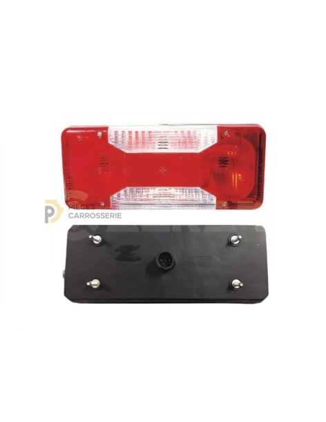 Feu arrière gauche IVECO DAILY pour plateau, compatible IV/V