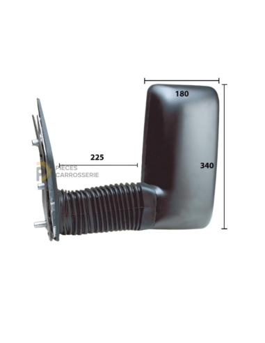 Rétroviseur gauche manuel chauffant IVECO DAILY III 99-06