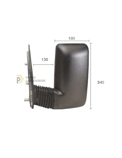Rétroviseur gauche manuel IVECO DAILY III + sonde température