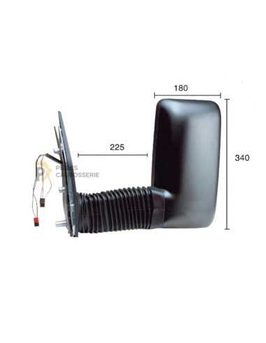 Rétroviseur gauche électrique chauffant IVECO DAILY III 1999-2006