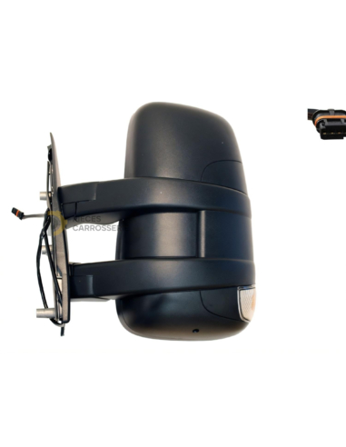 Rétroviseur manuel droit IVECO DAILY IV - Convexe et clignotant