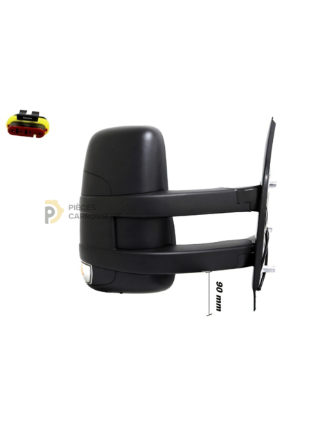 Rétroviseur droit manuel + feu IVECO DAILY VI (2014-2019)