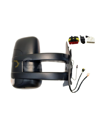 Rétroviseur droit électrique IVECO DAILY avec feu et antenne