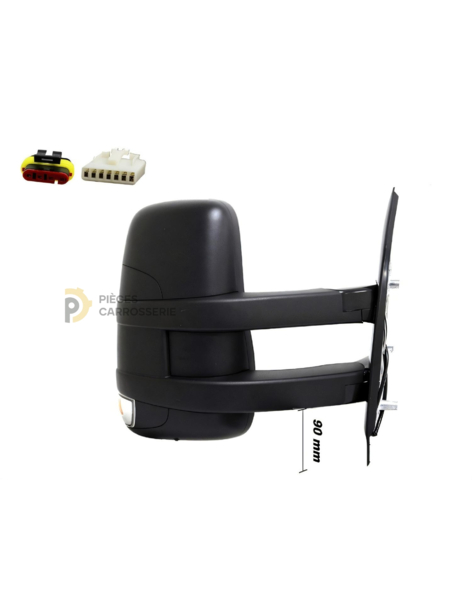 Rétroviseur droit électrique IVECO DAILY 2014-2019, chauffant 