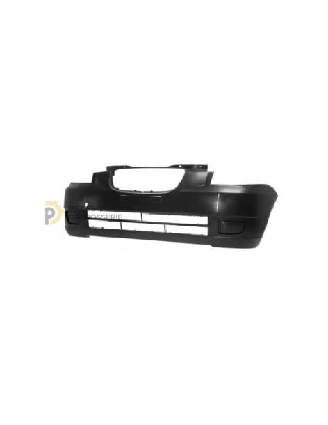 Pare-chocs avant noir KIA PICANTO I (2004-2007) sans antibrouillards
