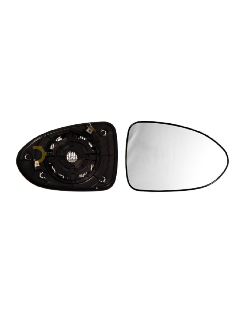 Glace rétro droit Kia RIO III + support à clipser, 2011-2015