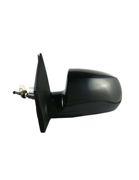 Rétroviseur gauche mécanique KIA RIO II, coque noire, manuel