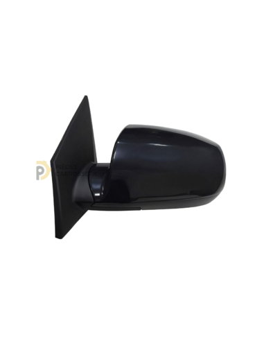 Rétroviseur gauche électrique KIA RIO II - Coque noire, dégivrant