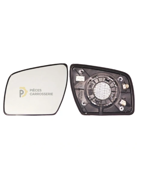 Glace rétroviseur gauche chauffant KIA SOUL I, dégivrante