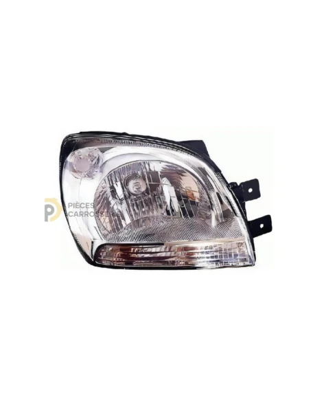 Phare droit H4 KIA SPORTAGE II (09/2004-11/2007) - Compatible