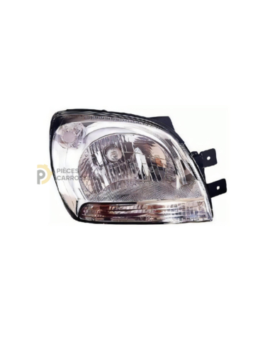 Phare droit H4 KIA SPORTAGE II (09/2004-11/2007) - Compatible
