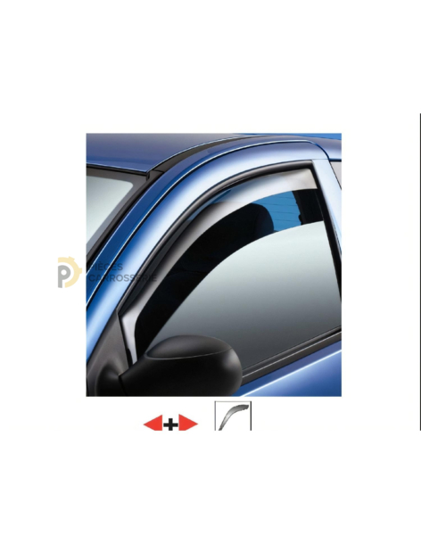 Déflecteur d'air KIA STONIC 5 portes, facile à installer