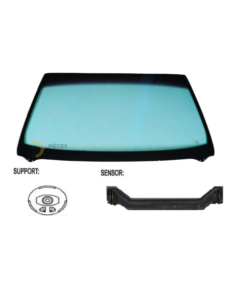 Pare-brise teinté vert athermique TGE - Modèle depuis 06/2017