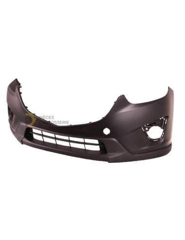 Pare-chocs avant apprêt MAZDA CX-5 2012-2017 avec trous.