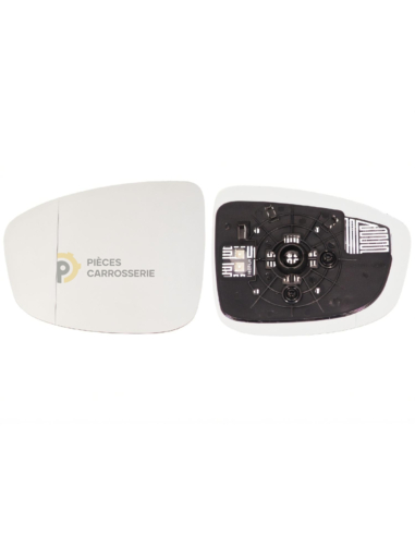 Glace chauffante convexe gauche pour MAZDA CX-5 à clipser