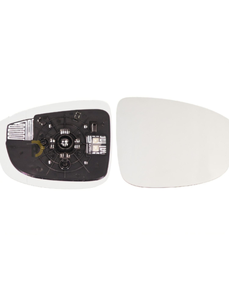 Glace chauffante convexe droite pour MAZDA CX-5 à clipser