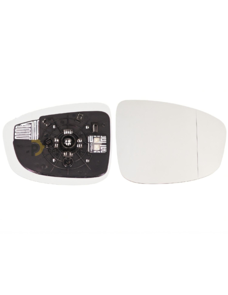 Glace chauffante asphérique droite pour MAZDA CX-5 avec support