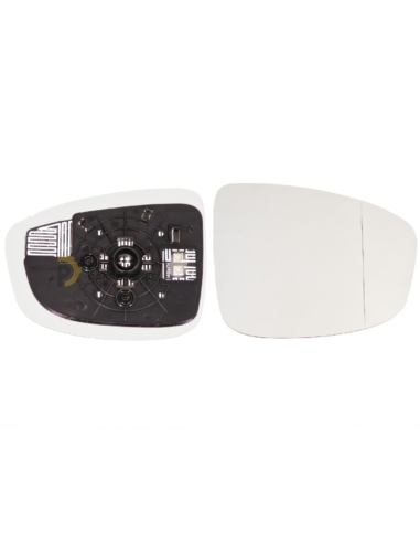 Glace chauffante asphérique droite pour MAZDA CX-5 avec support