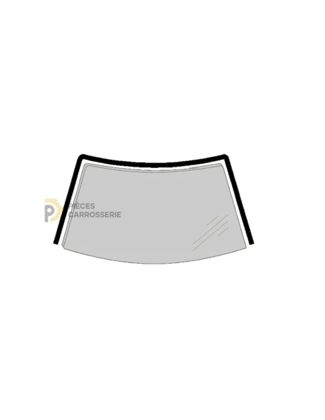Moulure pare-brise complète MAZDA 6 I 2002-2008 - Eurocode 5164ASMS