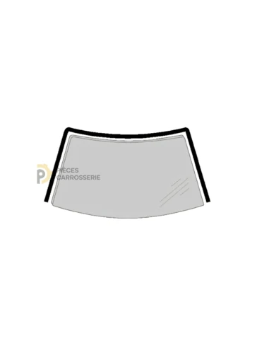 Moulure pare-brise complète MAZDA 6 I 2002-2008 - Eurocode 5164ASMS