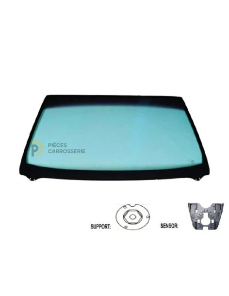 Pare-brise teinté vert acoustique pour Mercedes Classe A W177