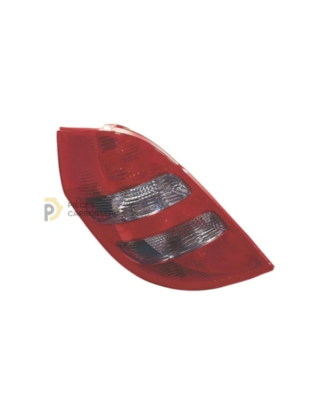 Feu arrière gauche rouge-fumé pour Mercedes Classe A W169