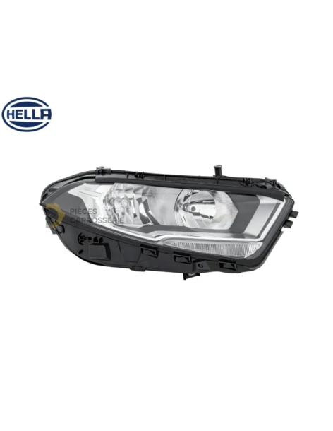 Phare droit H7+H7+LED Hella pour Mercedes Classe A W177