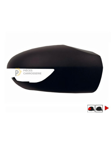 Coque rétroviseur droit noire pour MERCEDES CLASSE B W245