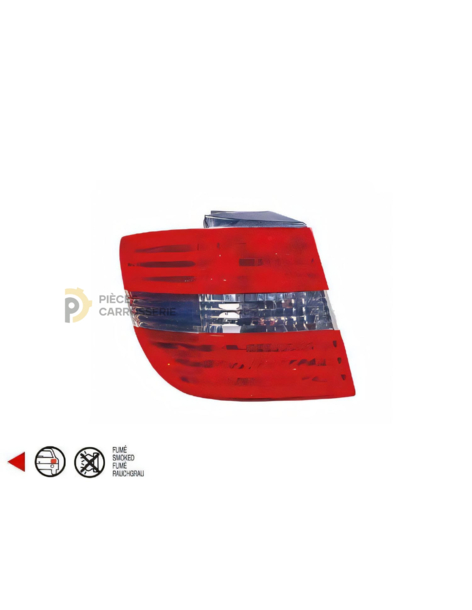 Feu arrière gauche [Rouge - Fumé] MERCEDES CLASSE B W245