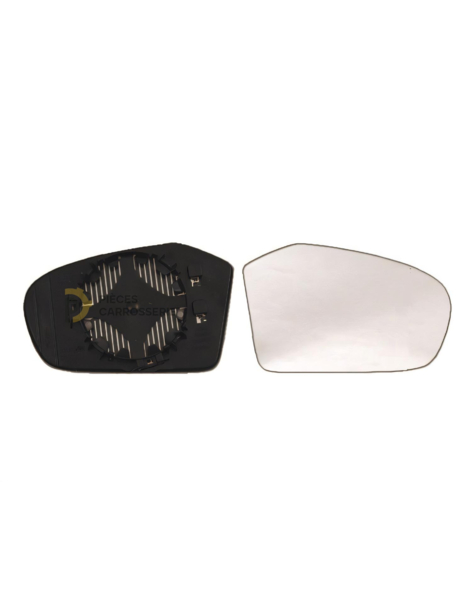 Glace rétro chauffante Mercedes Classe B droit grand angle