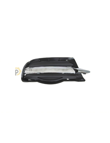 Grille droite pare-chocs avant noire + moulure chromée Mercedes